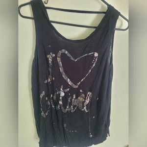 Juicy Couture black tank top, small